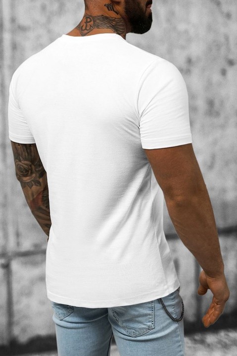 Muška majica SELION, Boja: bela, IVET.RS - Nova Kolekcija