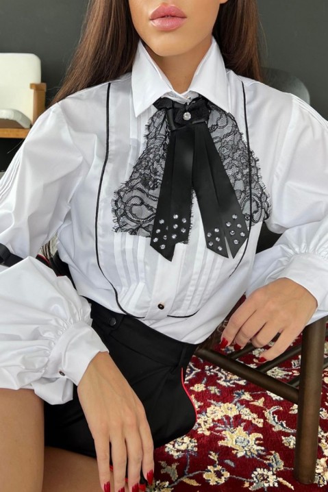 Ženska košulja ROMELDISA, Boja: bela, IVET.RS - Nova Kolekcija