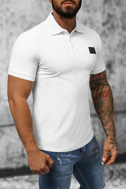 Muška majica FREBOLFO WHITE, Boja: bela, IVET.RS - Nova Kolekcija
