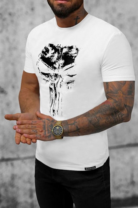 Muška majica MEFROZO WHITE, Boja: bela, IVET.RS - Nova Kolekcija
