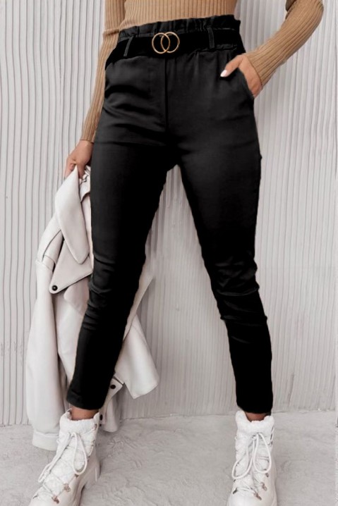 Pantalone BONTENA BLACK, Boja: crna, IVET.RS - Nova Kolekcija