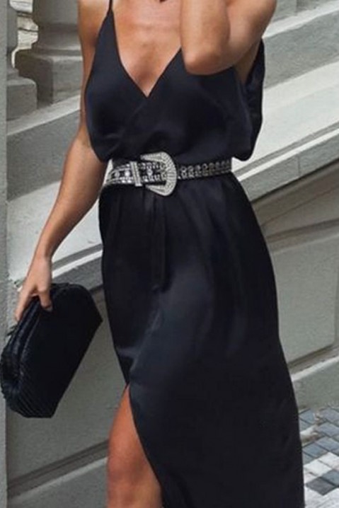 Haljina STELIDA, Boja: crna, IVET.RS - Nova Kolekcija