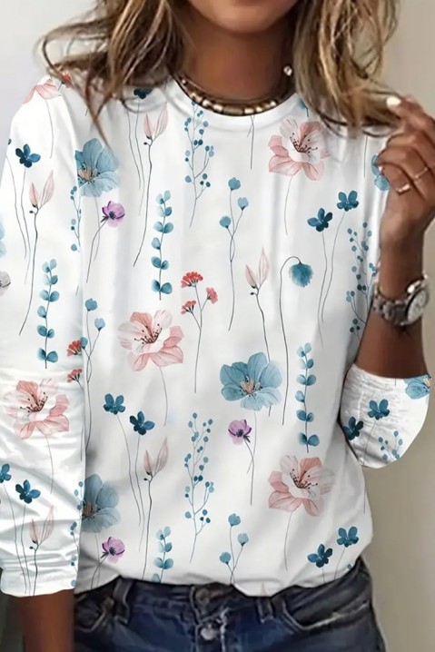 Ženska bluza ASORMELDA WHITE, Boja: višebojna, IVET.RS - Nova Kolekcija