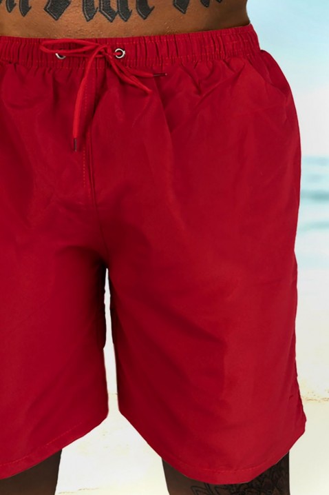 Muški šorts za plivanje KENVELO RED, Boja: crvena, IVET.RS - Nova Kolekcija