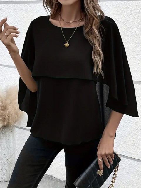 Ženska bluza ELDENTA BLACK, Boja: crna, IVET.RS - Nova Kolekcija