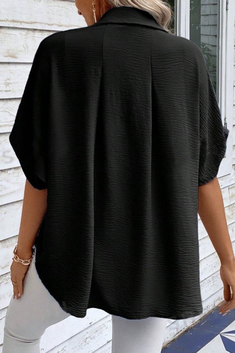Ženska košulja DOLTERA BLACK, Boja: crna, IVET.RS - Nova Kolekcija