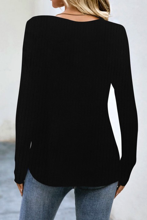 Ženska bluza PIROLZA BLACK, Boja: crna, IVET.RS - Nova Kolekcija