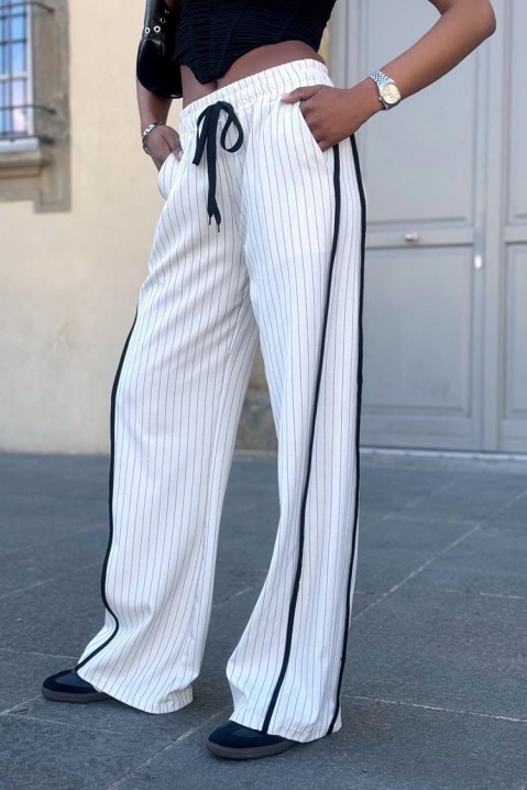 Pantalone LAROLSA, Boja: crna i bela, IVET.RS - Nova Kolekcija