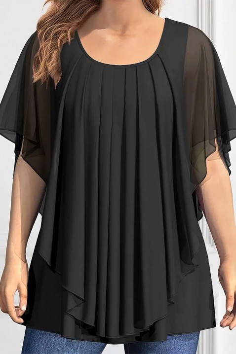Ženska bluza FELOLRA BLACK, Boja: crna, IVET.RS - Nova Kolekcija