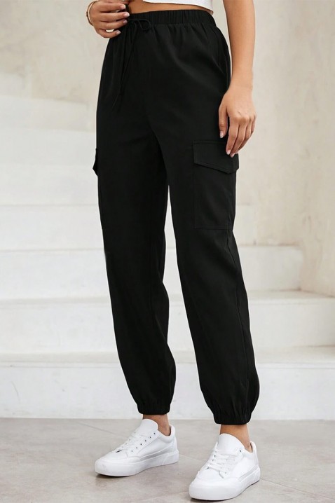 Pantalone FIOLPENA BLACK, Boja: crna, IVET.RS - Nova Kolekcija