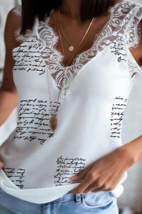 Top FOLTINA, Boja: crna i bela, IVET.RS - Nova Kolekcija