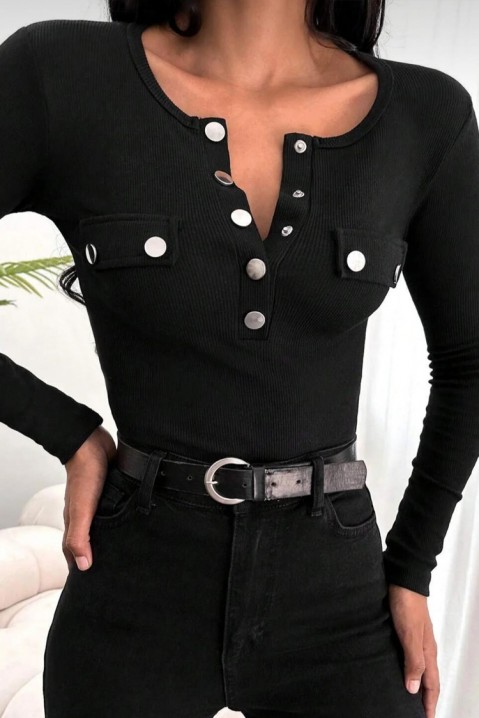 Ženska bluza JEFERDA, Boja: crna, IVET.RS - Nova Kolekcija