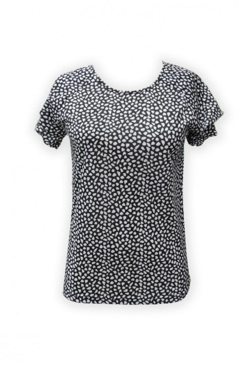 Ženska bluza PIOLFEDA BLACK, Boja: crna, IVET.RS - Nova Kolekcija