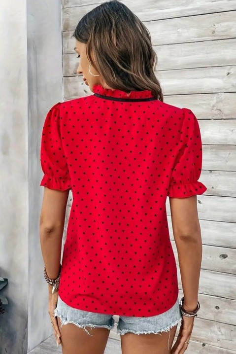 Ženska bluza FEDEROLZA, Boja: crvena, IVET.RS - Nova Kolekcija