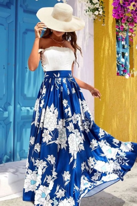Suknja LOREMONA BLUE, Boja: plava, IVET.RS - Nova Kolekcija