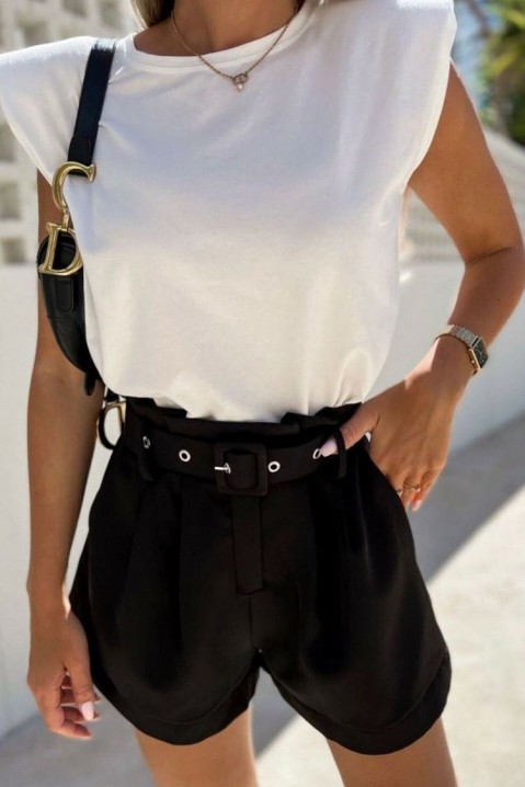 Kratke pantalone JAVANHA BLACK, Boja: crna, IVET.RS - Nova Kolekcija