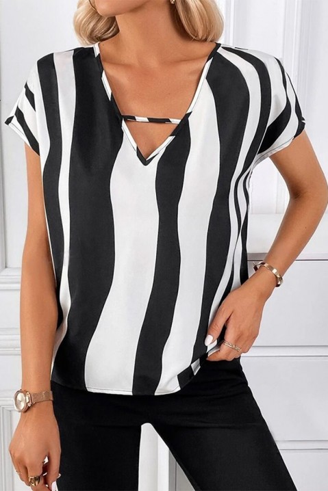 Ženska bluza FRENZA, Boja: crna i bela, IVET.RS - Nova Kolekcija