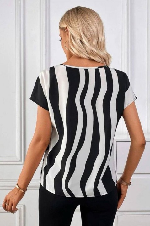 Ženska bluza FRENZA, Boja: crna i bela, IVET.RS - Nova Kolekcija