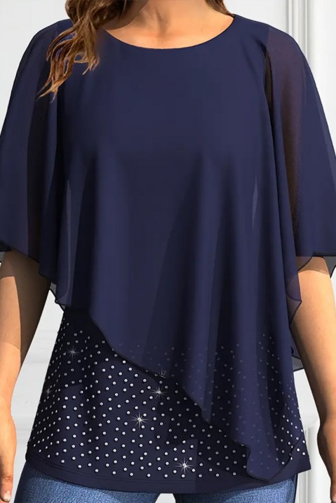 Ženska bluza DROMILGA, Boja: tamnoplava, IVET.RS - Nova Kolekcija
