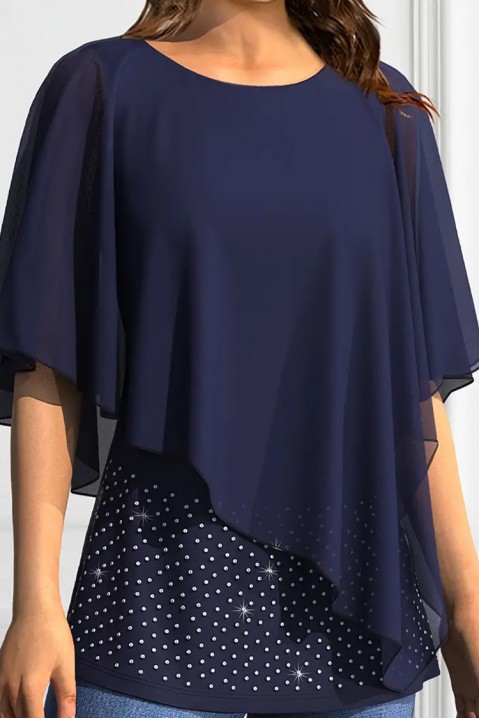 Ženska bluza DROMILGA, Boja: tamnoplava, IVET.RS - Nova Kolekcija