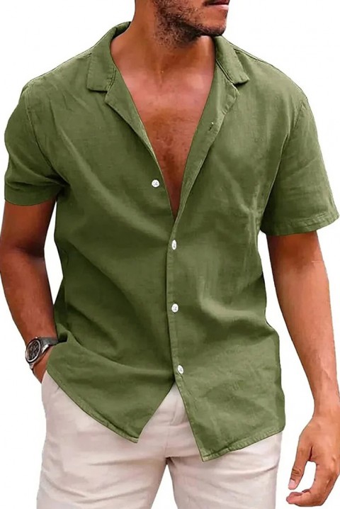 Muška košulja FOMELDO GREEN, Boja: zelena, IVET.RS - Nova Kolekcija