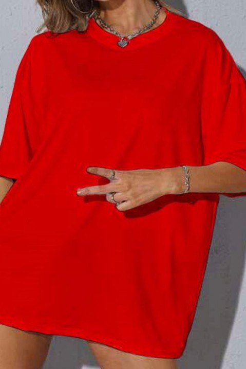 Majica RELIETA RED, Boja: crvena, IVET.RS - Nova Kolekcija