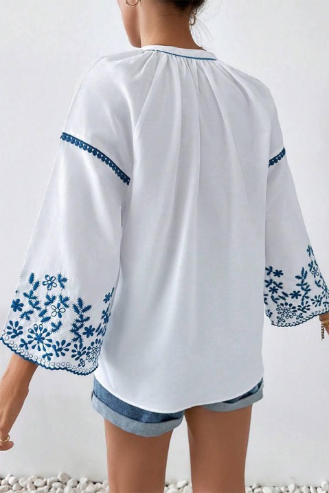 Ženska bluza ELFINSA, Boja: bela, IVET.RS - Nova Kolekcija