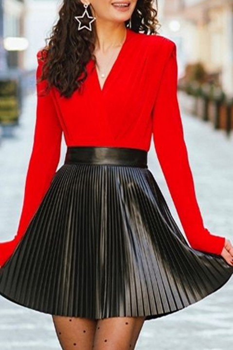 Bodi - bluza VERONTA RED, Boja: crvena, IVET.RS - Nova Kolekcija
