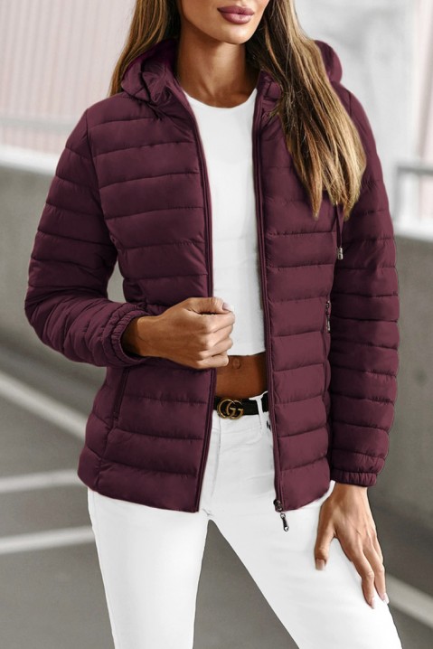 Jakna MOLFERSA BORDO - Jakne | Ivet.RS Jakna MOLFERSA BORDO, Boja: bordo, IVET.RS - Nova Kolekcija