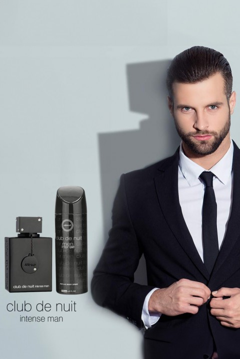 Muški komplet Armaf Club De Nuit Intense Men EDT 105 ml + Parfemski sprej za telo 200 mlIVET.RS - Nova Kolekcija