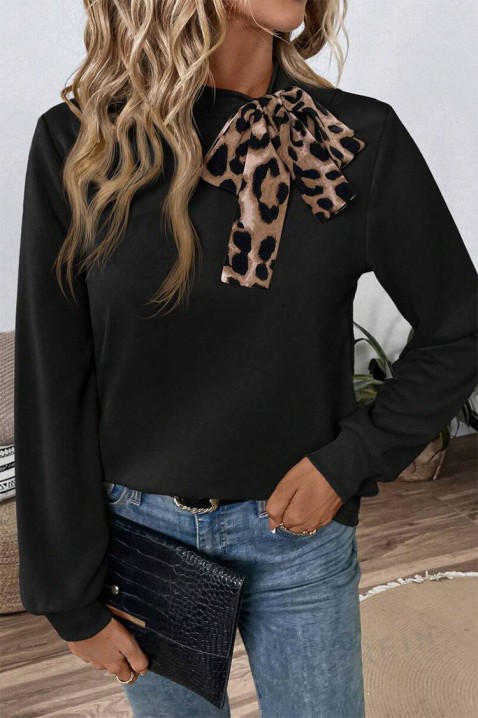 Ženska bluza NEMOILDA BLACK, Boja: crna, IVET.RS - Nova Kolekcija