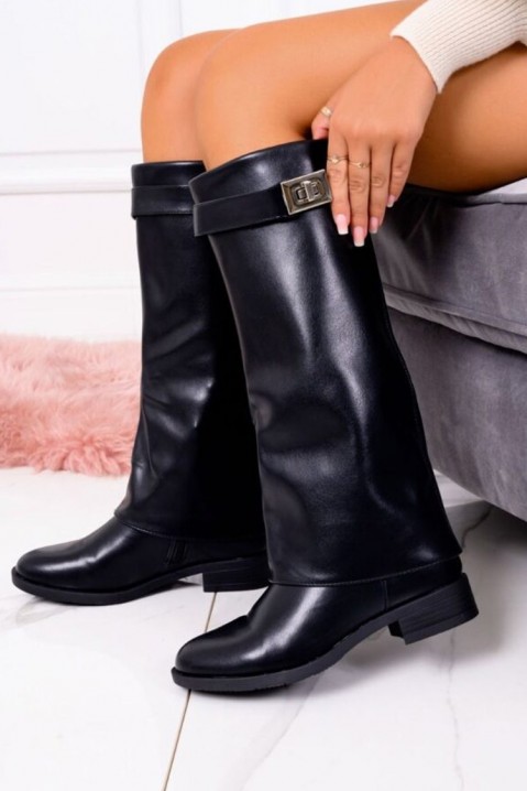Čizme DRONILMA BLACK, Boja: crna, IVET.RS - Nova Kolekcija