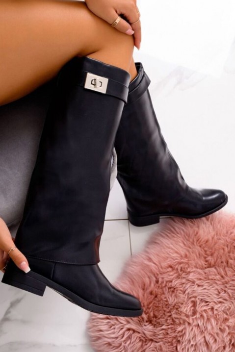 Čizme DRONILMA BLACK, Boja: crna, IVET.RS - Nova Kolekcija