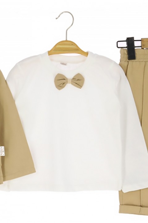 Dečiji komplet FORMELDI BEIGE, Boja: bež, IVET.RS - Nova Kolekcija