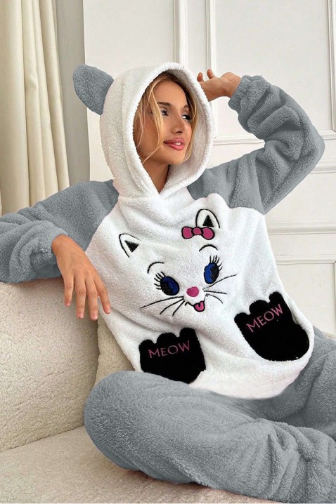 Pidžama BUNELDA GREY, Boja: siva, IVET.RS - Nova Kolekcija