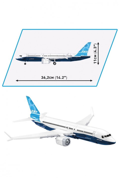 Konstruktor Cobi Boeing - 340 delaIVET.RS - Nova Kolekcija