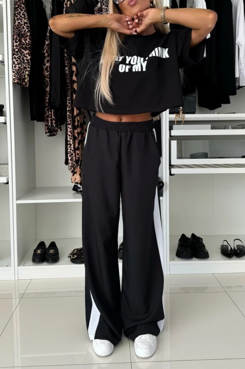 Pantalone FALTITA BLACK, Boja: crna, IVET.RS - Nova Kolekcija