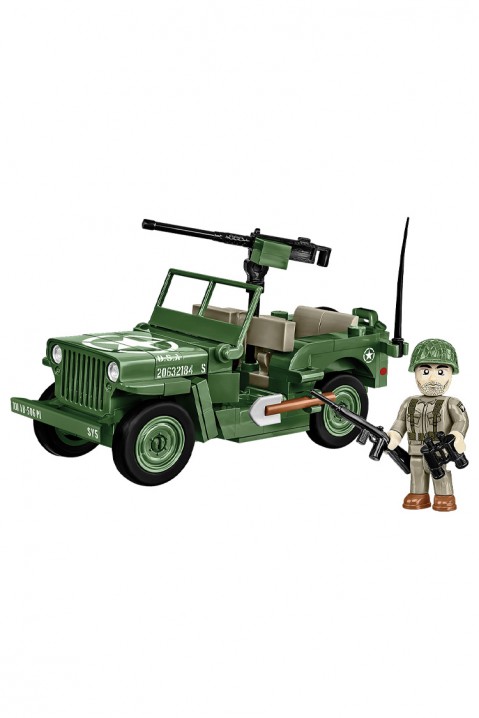 Konstruktor Cobi Willys MB - dela 132IVET.RS - Nova Kolekcija