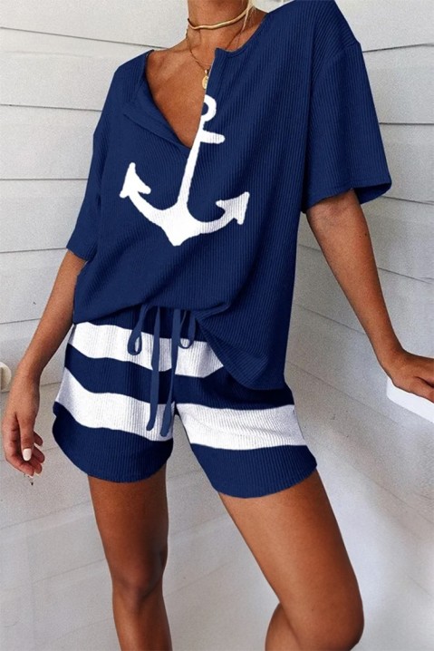 Komplet SENILA NAVY, Boja: višebojna, IVET.RS - Nova Kolekcija