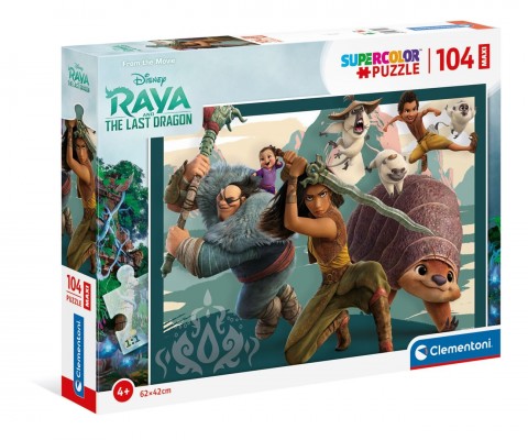 Dečiji puzzle Clementoni od 104 maksi delova - Raja i poslednji zmajIVET.RS - Nova Kolekcija