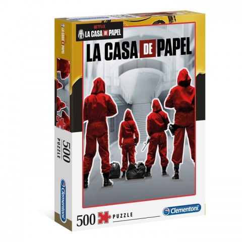 Clementoni slagalica od 500 delova - La Casa de PapelIVET.RS - Nova Kolekcija