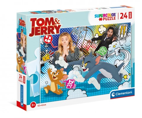 Dečiji puzzle Clementoni od 24 maksi delova - Tom i DžeriIVET.RS - Nova Kolekcija