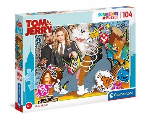 Dečiji puzzle Clementoni od 104 dela - Tom i DžeriIVET.RS - Nova Kolekcija