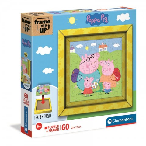 Dečiji puzzle Clementoni Frame Me Up od 60 delova - Pepa PraseIVET.RS - Nova Kolekcija