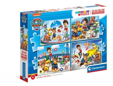 Dečiji puzzle Clementoni 4 u 1 - Patrolne šapeIVET.RS - Nova Kolekcija