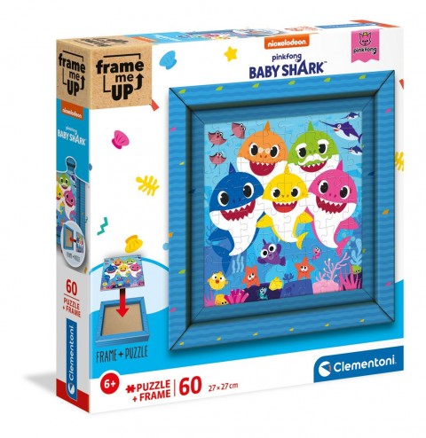 Dečiji puzzle Clementoni Frame Me Up od 60 delova - Beba ajkulaIVET.RS - Nova Kolekcija