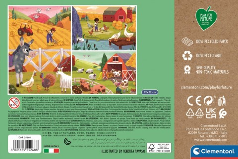 Dečiji puzzle Clementoni od 3 x 48 delova - Na poljuIVET.RS - Nova Kolekcija