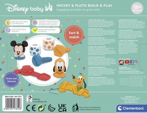 Figure Minnie i Pluto za sklapanje | Baby DisneyIVET.RS - Nova Kolekcija