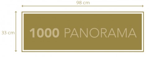 Clementoni панорамска слагалица од 1000 делова - Тамнице и змајевиIVET.RS - Nova Kolekcija