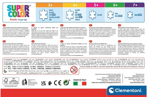 Dečija slagalica Clementoni od 104 dela - KikirikiIVET.RS - Nova Kolekcija